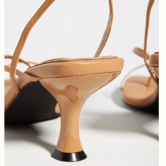 Jeffrey Campbell Tan Strappy Heels - Picture 2 of 3